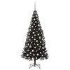 VidaXL Weihnachtsbaum mit 300 LEDs mit standardmäßigem schwarzem 210 cm PVC