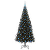 VidaXL Weihnachtsbaum mit 300 LEDs mit standardmäßigem schwarzem 210 cm PVC
