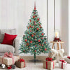 Vidaxx künstlicher Weihnachtsbaum mit 150 LED grün, 150 cm PVC und Stahl