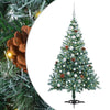 Vidaxx künstlicher Weihnachtsbaum mit 150 LED grün, 150 cm PVC und Stahl
