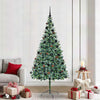 Vidaxx künstlicher Weihnachtsbaum mit 300 LED grün, 210 cm PVC und Stahl