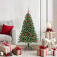 Vidaxx künstlicher Weihnachtsbaum grün 120 cm PVC und Stahl und Kunststoff