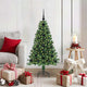 Vidaxx künstlicher Weihnachtsbaum grün 120 cm PVC und Stahl und Kunststoff