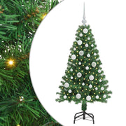 Vidaxx künstlicher Weihnachtsbaum grün 120 cm PVC und Stahl und Kunststoff - afbeelding 2