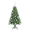 Vidaxx künstlicher Weihnachtsbaum grün 120 cm PVC und Stahl und Kunststoff