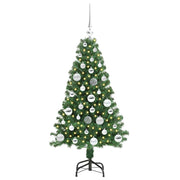Vidaxx künstlicher Weihnachtsbaum grün 120 cm PVC und Stahl und Kunststoff - afbeelding 3