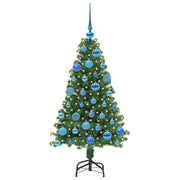 Vidaxx künstlicher Weihnachtsbaum grün 120 cm PVC und Stahl und Kunststoff - afbeelding 3