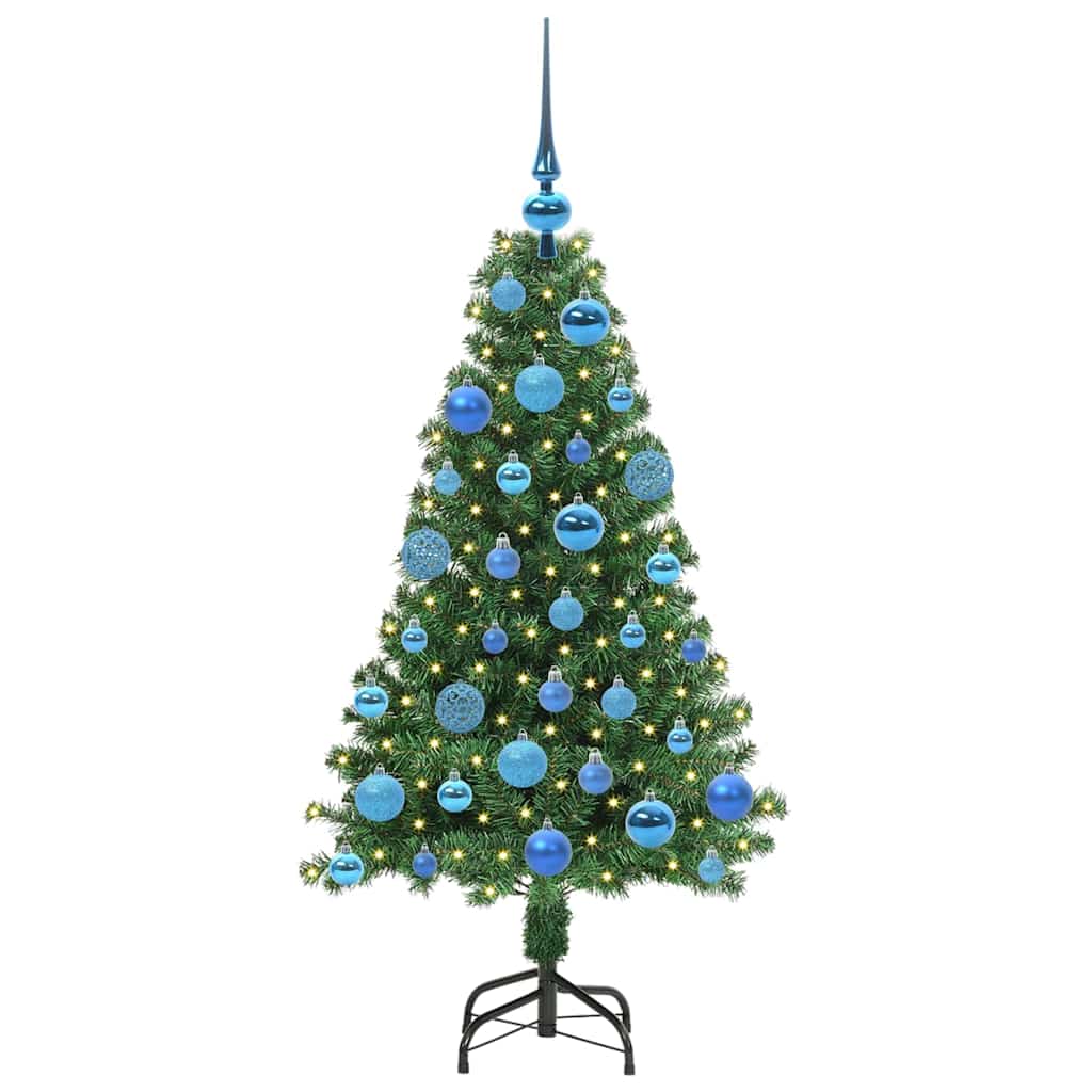 Vidaxx künstlicher Weihnachtsbaum grün 120 cm PVC und Stahl und Kunststoff