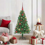 Vidaxx künstlicher Weihnachtsbaum grün 120 cm PVC und Stahl und Kunststoff - afbeelding 1