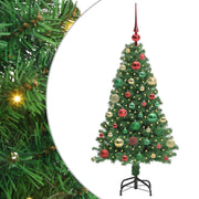 Vidaxx künstlicher Weihnachtsbaum grün 120 cm PVC und Stahl und Kunststoff - afbeelding 2