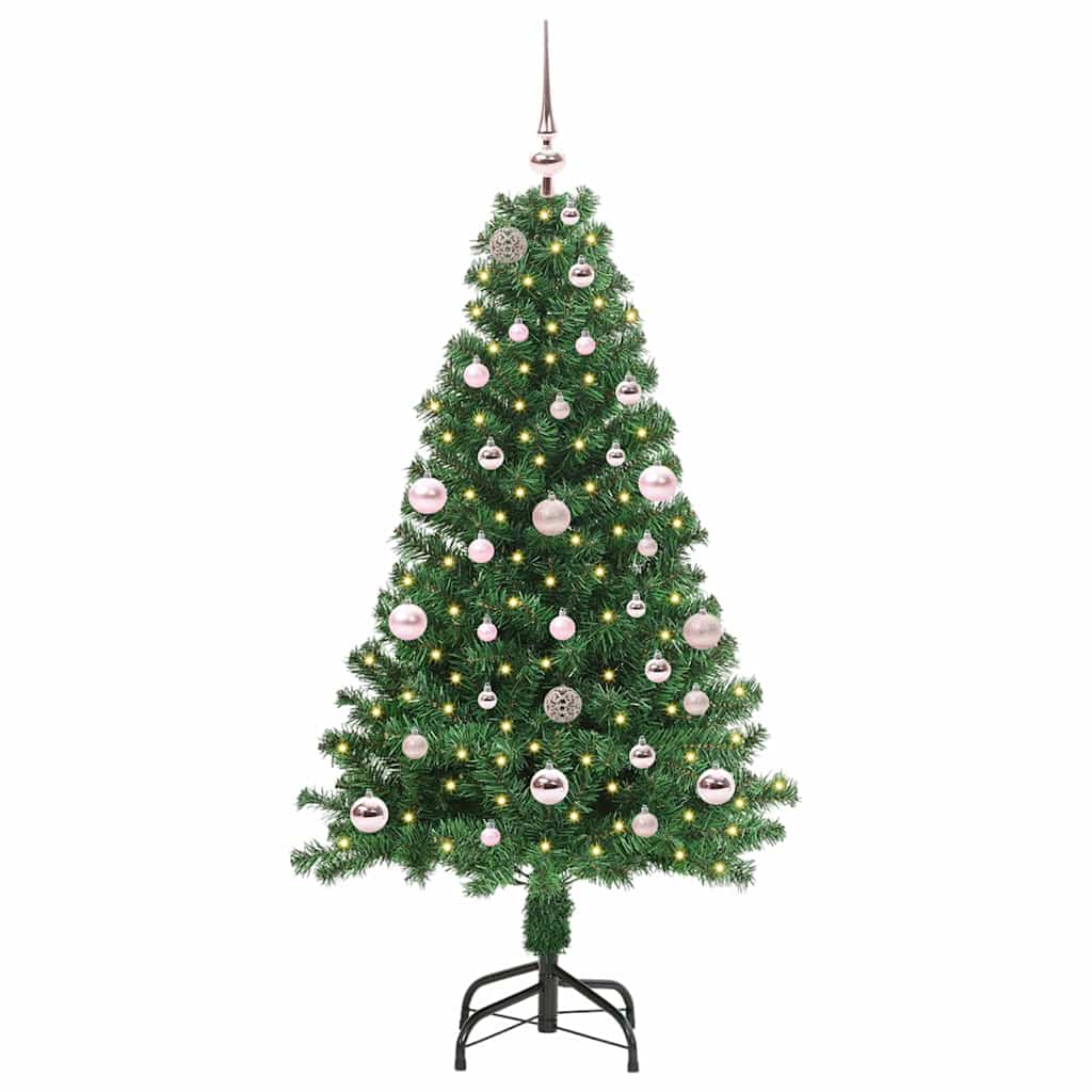 Vidaxx künstlicher Weihnachtsbaum grün 150 cm PVC und Stahl und Kunststoff