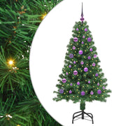 Vidaxx künstlicher Weihnachtsbaum grün 150 cm PVC und Stahl und Kunststoff - afbeelding 2
