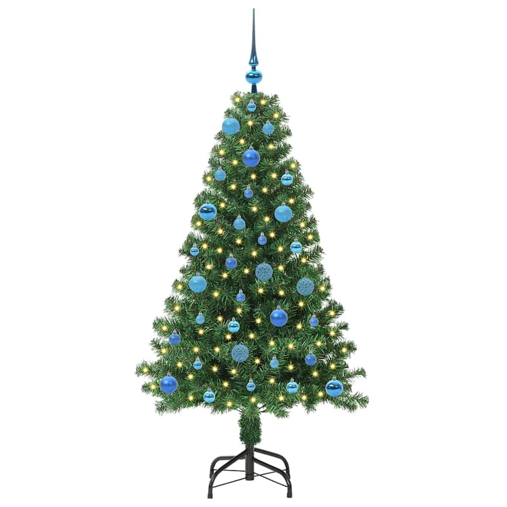 Vidaxx künstlicher Weihnachtsbaum grün 150 cm PVC und Stahl und Kunststoff