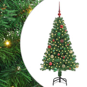 Vidaxx künstlicher Weihnachtsbaum grün 150 cm PVC und Stahl und Kunststoff - afbeelding 2