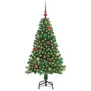 Vidaxx künstlicher Weihnachtsbaum grün 150 cm PVC und Stahl und Kunststoff - afbeelding 3