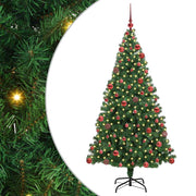 Vidaxx künstlicher Weihnachtsbaum grün 180 cm PVC und Stahl und Kunststoff - afbeelding 2