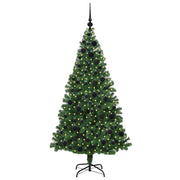 Vidaxx künstlicher Weihnachtsbaum grün 180 cm PVC und Stahl und Kunststoff - afbeelding 3
