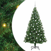 Vidaxx künstlicher Weihnachtsbaum grün 180 cm PVC und Stahl und Kunststoff - afbeelding 2