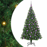 Vidaxx künstlicher Weihnachtsbaum grün 180 cm PVC und Stahl und Kunststoff - afbeelding 2