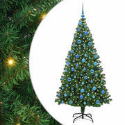 Vidaxx künstlicher Weihnachtsbaum grün 180 cm PVC und Stahl und Kunststoff - afbeelding 2