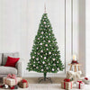 Vidaxx künstlicher Weihnachtsbaum grün 210 cm PVC und Stahl und Kunststoff
