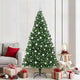 Vidaxx künstlicher Weihnachtsbaum grün 210 cm PVC und Stahl und Kunststoff