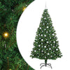Vidaxx künstlicher Weihnachtsbaum grün 210 cm PVC und Stahl und Kunststoff