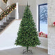 Vidaxx künstlicher Weihnachtsbaum grün 240 cm PVC und Stahl und Kunststoff
