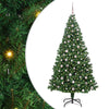 Vidaxx künstlicher Weihnachtsbaum grün 240 cm PVC und Stahl und Kunststoff