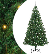 Vidaxx künstlicher Weihnachtsbaum grün 240 cm PVC und Stahl und Kunststoff - afbeelding 2