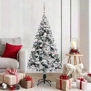 Künstlicher Weihnachtsbaum von Vidaxx mit 150 LEDs, weiß, 150 cm, PVC und Stahl und Kunststoff - afbeelding 1