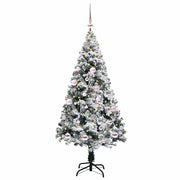 Künstlicher Weihnachtsbaum von Vidaxx mit 150 LEDs, weiß, 150 cm, PVC und Stahl und Kunststoff - afbeelding 3
