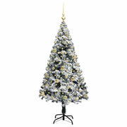 Künstlicher Weihnachtsbaum von Vidaxx mit 150 LEDs, weiß, 150 cm, PVC und Stahl und Kunststoff - afbeelding 3
