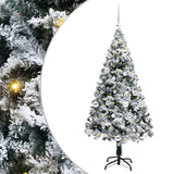 Künstlicher Weihnachtsbaum von Vidaxx mit 150 LEDs, weiß, 150 cm, PVC und Stahl und Kunststoff - afbeelding 2