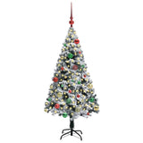 Künstlicher Weihnachtsbaum von Vidaxx mit 150 LEDs, weiß, 150 cm, PVC und Stahl und Kunststoff - afbeelding 3