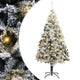 Künstlicher Weihnachtsbaum von Vidaxx mit 300 LEDs, weiß, 180 cm, PVC und Stahl und Kunststoff