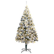 Künstlicher Weihnachtsbaum von Vidaxx mit 300 LEDs, weiß, 180 cm, PVC und Stahl und Kunststoff - afbeelding 2