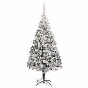 Künstlicher Weihnachtsbaum von Vidaxx mit 300 LEDs, weiß, 180 cm, PVC und Stahl und Kunststoff - afbeelding 3