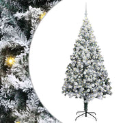 Künstlicher Weihnachtsbaum von Vidaxx mit 300 LEDs, weiß, 180 cm, PVC und Stahl und Kunststoff - afbeelding 2