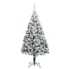 Künstlicher Weihnachtsbaum von Vidaxx mit 300 LEDs, weiß, 180 cm, PVC und Stahl und Kunststoff