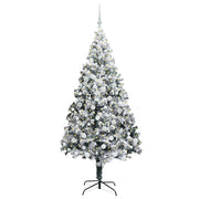 Künstlicher Weihnachtsbaum von Vidaxx mit 300 LEDs, weiß, 180 cm, PVC und Stahl und Kunststoff - afbeelding 3