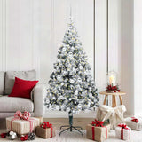 Künstlicher Weihnachtsbaum von Vidaxx mit 300 LEDs, weiß, 180 cm, PVC und Stahl und Kunststoff - afbeelding 1