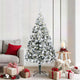 Künstlicher Weihnachtsbaum von Vidaxx mit 300 LEDs, weiß, 180 cm, PVC und Stahl und Kunststoff