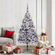 Künstlicher Weihnachtsbaum von Vidaxx mit 300 LEDs, weiß, 180 cm, PVC und Stahl und Kunststoff