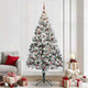 Künstlicher Weihnachtsbaum von Vidaxx mit 300 LEDs, weiß, 240 cm, PVC und Stahl und Kunststoff