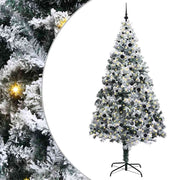 Künstlicher Weihnachtsbaum von Vidaxx mit 300 LEDs, weiß, 240 cm, PVC und Stahl und Kunststoff - afbeelding 2