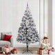 Künstlicher Weihnachtsbaum von Vidaxx mit 300 LEDs, weiß, 240 cm, PVC und Stahl und Kunststoff