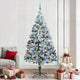 Künstlicher Weihnachtsbaum von Vidaxx mit 300 LEDs, weiß, 240 cm, PVC und Stahl und Kunststoff