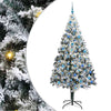 Künstlicher Weihnachtsbaum von Vidaxx mit 300 LEDs, weiß, 240 cm, PVC und Stahl und Kunststoff