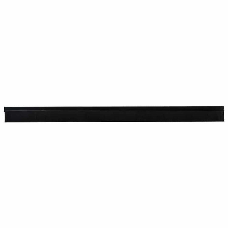 Vidaxx selbstklebende Türbürsten 6 Stück schwarz 100 cm Aluminiumlegierung